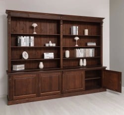 Biblioteca din lemn masiv Royal de la Studio Szel - SPEC22532 - Culoare - P081 - LACUIT