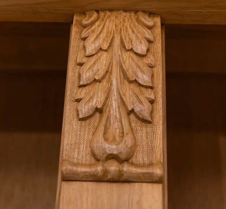 Bufet bibliotecă din stejar de la Studio Szel - SPEC17234 - Culoare_P061 - CERUIT