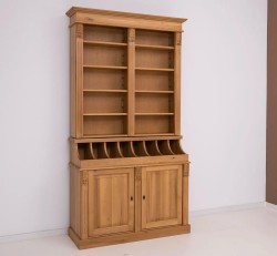 Bufet bibliotecă din stejar de la Studio Szel - SPEC17234 - Culoare_P061 - CERUIT