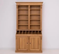 Bufet bibliotecă din stejar de la Studio Szel - SPEC17234 - Culoare_P061 - CERUIT