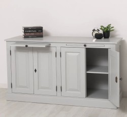 Bufet 4 usi, BAS de la Studio Szel PS405BAS - Culoare_P010 - VOPSIT