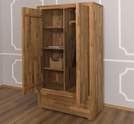 Sifonier cu 2 usi Wild Oak, sertar pe sina metalica de la Studio Szel OPS630 - Culoare_P089 - ULEIAT