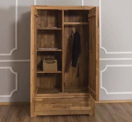 Sifonier cu 2 usi Wild Oak, sertar pe sina metalica de la Studio Szel OPS630 - Culoare_P089 - ULEIAT