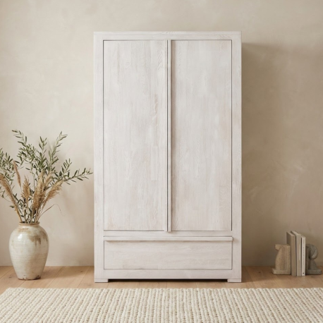 Sifonier cu 2 usi Wild Oak, sertar pe sina metalica de la Studio Szel OPS630 - Culoare_P080 - PERIAT ADANC