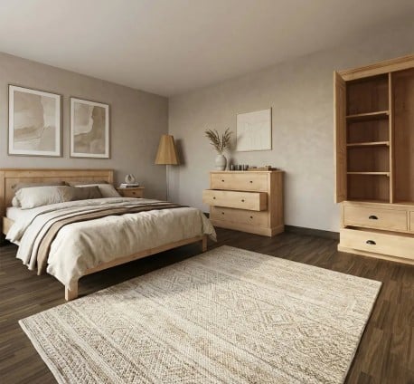 Set Dormitor Claudia 102 de la Studio Szel SET102 - Culoare_P093 - CERUIT