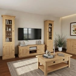 Set mobilier living Shutter 104 de la Studio Szel SET104 - Culoare_P093 - CERUIT