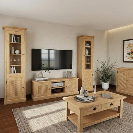 Set mobilier living Shutter 104 de la Studio Szel SET104 - Culoare_P093 - CERUIT