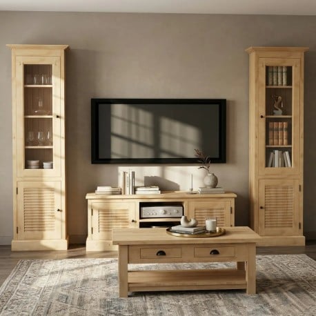 Set mobilier living Shutter 104 de la Studio Szel SET104 - Culoare_P093 - CERUIT