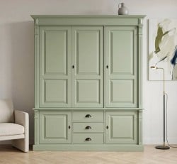 Dulap cu 3+2 usi si 3 sertare, Colectia Directoire de la Studio Szel PS492 - Culoare_P054A - VOPSIT ANTICHIZAT