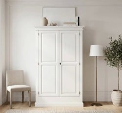 Buffet cu 2 usi, cu dim. 125x51x200, din MDF de la Studio Szel MPS048 - Culoare_P039A - VOPSIT ANTICHIZAT