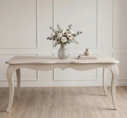Masa dining Chic 180x90 de la Studio Szel PS651 - Culoare_P028++P024A - 2 STRATURI DE CULORI ANTICHIZAT