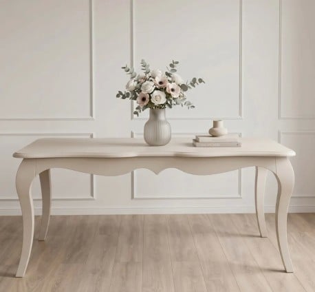 Masa dining Chic 180x90 de la Studio Szel PS651 - Culoare_P028++P024A - 2 STRATURI DE CULORI ANTICHIZAT