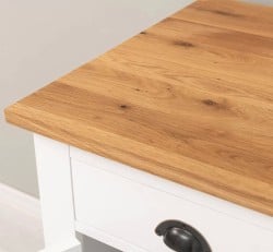 Comoda cu 2 usi, 2 sertare, blat stejar de la Studio Szel PS684 - Culoare Top_P089 - Culoare Corp_P004 - DOUBLE COLOR