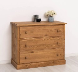 Comoda cu 3 sertare de la Studio Szel PS198 - Culoare_P001 - CERUIT
