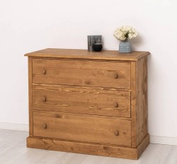 Comoda cu 3 sertare de la Studio Szel PS198 - Culoare_P001 - CERUIT