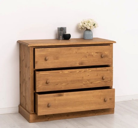 Comoda cu 3 sertare de la Studio Szel PS198 - Culoare_P001 - CERUIT