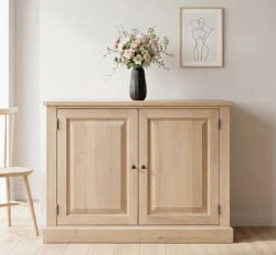 Vitrina eleganta cu 2 usi, stejar de la Studio Szel OPS798BAS - Culoare_P035 - ULEIAT