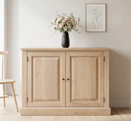 Vitrina eleganta cu 2 usi, stejar de la Studio Szel OPS798BAS - Culoare_P035 - ULEIAT