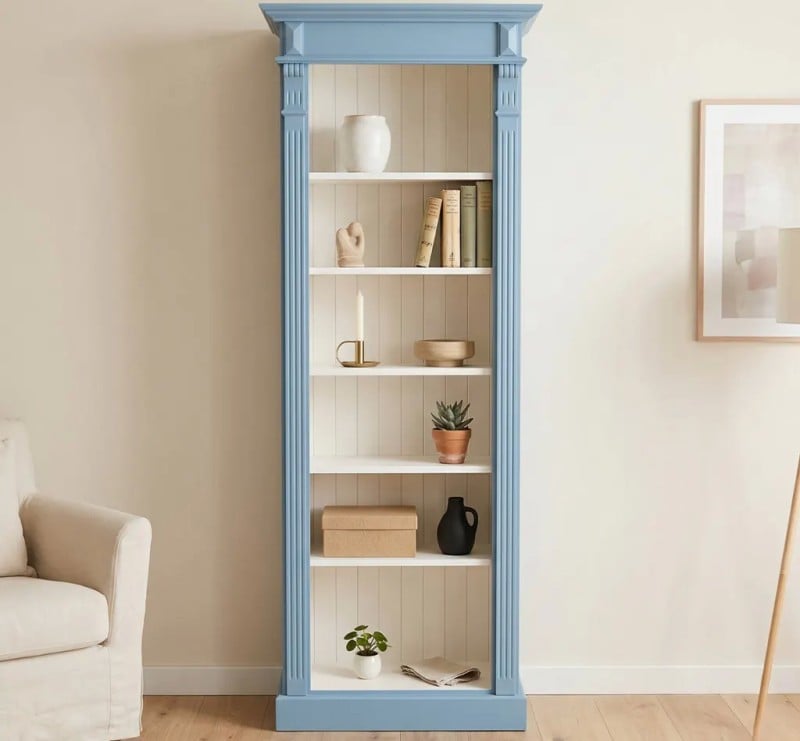Biblioteca, Colectia Directoire cu finisaj Sky Blue / Signal White
