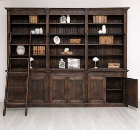 Bibliotecă Rustic de la Studio Szel - SPEC22855 - Culoare - P085 - PERIAT ADANC