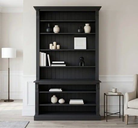 Bibliotecă cu Polițe Noir de la Studio Szel - SPEC22971 - Culoare - P094 - Lacuit