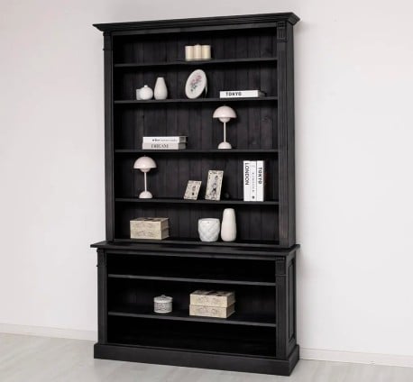 Bibliotecă cu Polițe Noir de la Studio Szel - SPEC22971 - Culoare - P094 - Lacuit