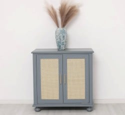 Consola cu 2 usi cu Ratan de la Studio Szel PS802 - Culoare_P042 - VOPSIT