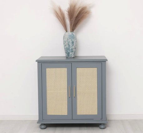 Consola cu 2 usi cu Ratan de la Studio Szel PS802 - Culoare_P042 - VOPSIT