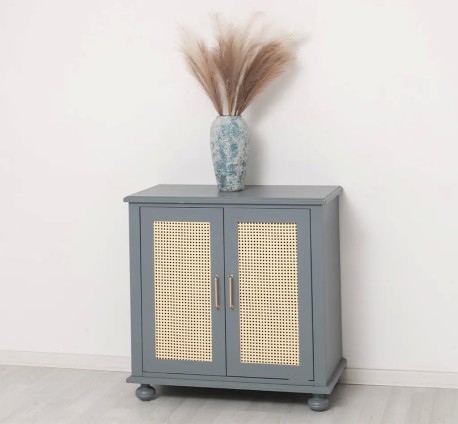 Consola cu 2 usi cu Ratan de la Studio Szel PS802 - Culoare_P042 - VOPSIT
