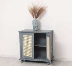 Consola cu 2 usi cu Ratan de la Studio Szel PS802 - Culoare_P042 - VOPSIT