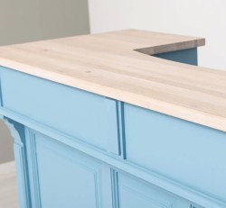 Bar 160cm, blat stejar de la Studio Szel PS1001-160 - Culoare Top_P035 - Culoare Corp_P053 - DUBLU COLOR