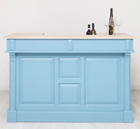 Bar 160cm, blat stejar de la Studio Szel PS1001-160 - Culoare Top_P035 - Culoare Corp_P053 - DUBLU COLOR