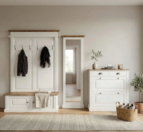 Nordic Set pentru Hol de la Studio Szel - SET112- Culoare Top_P064 - Culoare Corp_P039