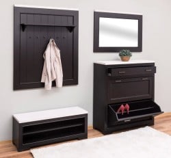 Pure Black Set pentru Hol de la Studio Szel - SET114 - Culoare Top_P080 - Culoare Corp_P003