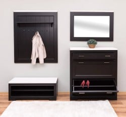 Pure Black Set pentru Hol de la Studio Szel - SET114 - Culoare Top_P080 - Culoare Corp_P003