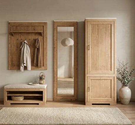Pure Natural Set pentru Hol de la Studio Szel - SET115 - Culoare Top_P080 - Culoare Corp_P001