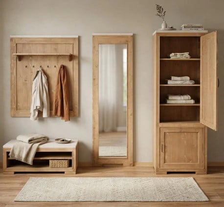 Pure Natural Set pentru Hol de la Studio Szel - SET115 - Culoare Top_P080 - Culoare Corp_P001