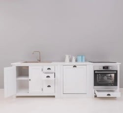 Set Bucatarie Nordic White de la Studio Szel - SET117 - Culoare_P004 - VOPSIT