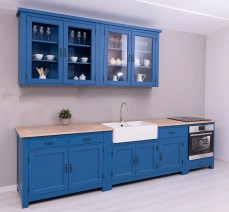 Set Bucătărie Blue Royal de la Studio Szel - SET119 - Culoare Top_P063 - Culoare Corp_P045 - DUBLU COLOR