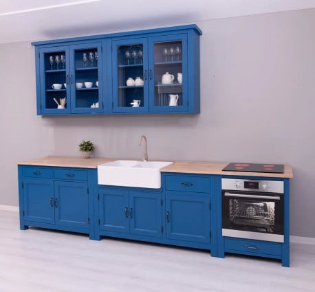 Set Bucătărie Blue Royal de la Studio Szel - SET119 - Culoare Top_P063 - Culoare Corp_P045 - DUBLU COLOR