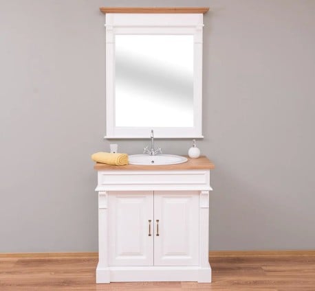 Set Mobilier Baie Directoire Compact de la Studio Szel - SET124 - Culoare Top_ P061 / Culoare Corp_ P004