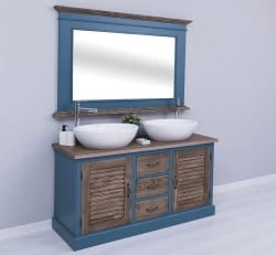Set Mobilier Baie Shutter Duo de la Studio Szel - SET125 - Culoare Top_P066 / Culoare Corp_P051