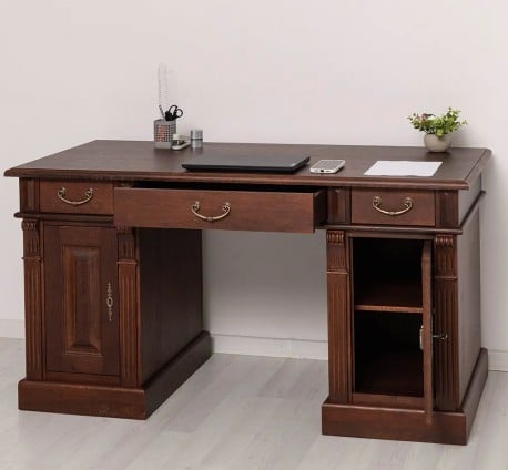 Biroul stejar classic de la Studio Szel - SPEC23090 - Culoare_P081 - LACUIT