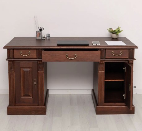 Biroul stejar classic de la Studio Szel - SPEC23090 - Culoare_P081 - LACUIT