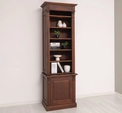 Biblioteca stejar classic de la Studio Szel - SPEC23089 - Culoare_P081 - LACUIT
