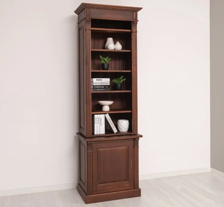 Biblioteca stejar classic de la Studio Szel - SPEC23089 - Culoare_P081 - LACUIT