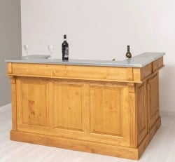 Bar de colț cu blat din zinc de la Studio Szel - SPEC7228 - Culoare P002