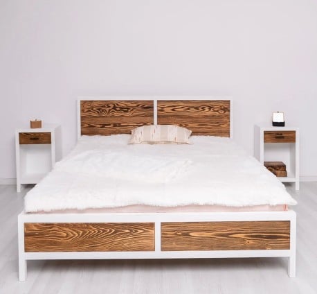 Set Dormitor Rustic Haven de la Studio Szel - SET131 - Culoare P004 - Drawers_P064 - VOPSIT