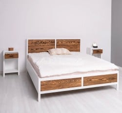 Set Dormitor Rustic Haven King de la Studio Szel - SET132 - Culoare_P004 - Drawers_P064 - VOPSIT