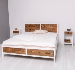 Set Dormitor Rustic Haven King de la Studio Szel - SET132 - Culoare_P004 - Drawers_P064 - VOPSIT